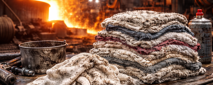 Estopa para siderurgica